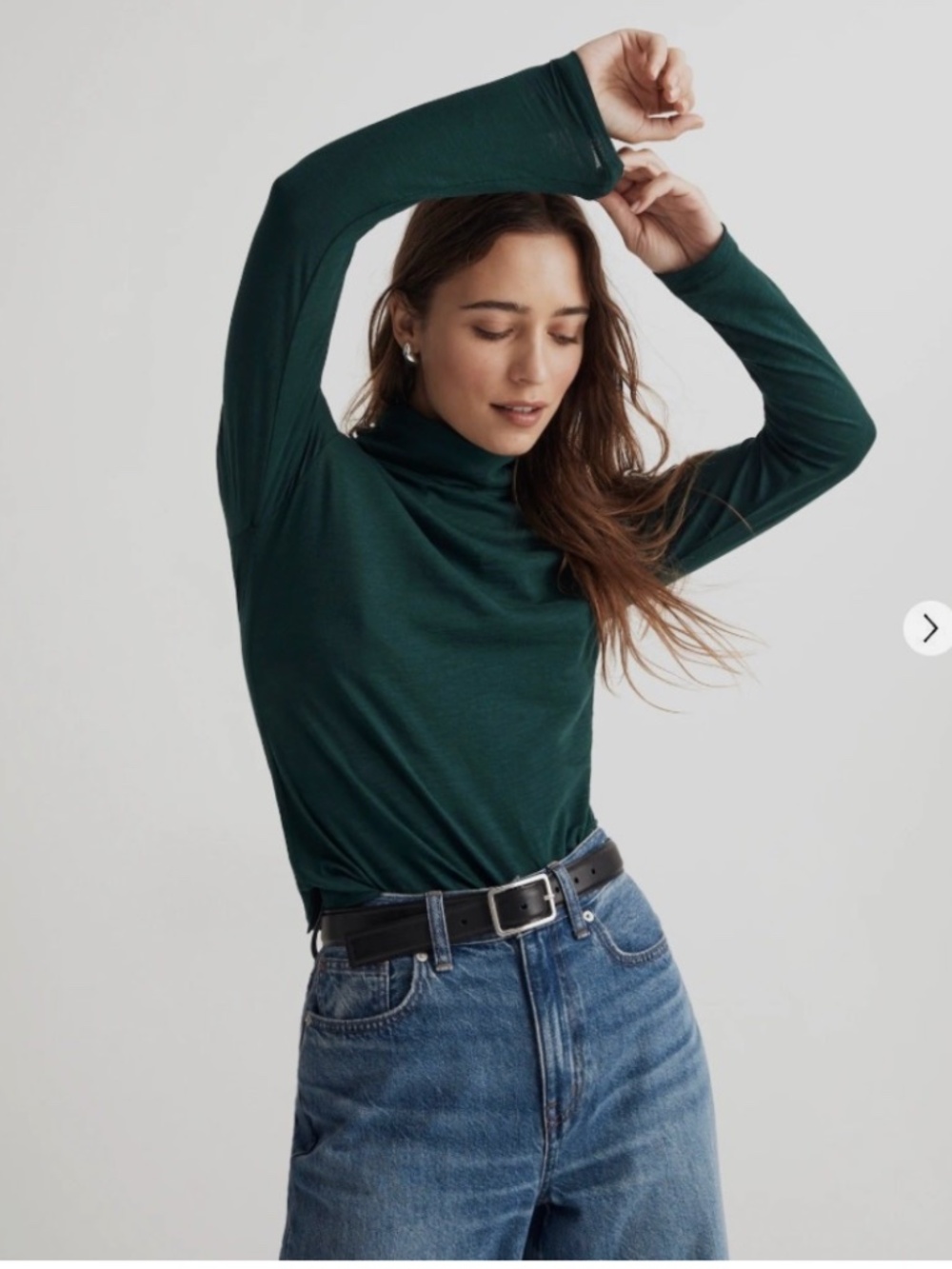 Madewell Whisper Cotton Turtleneck